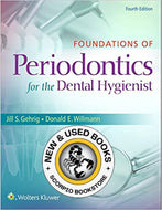 Foundations of Periodontics for the Dental Hygienist 4th edition by Jill Gehrig 9781451194159 (USED:GOOD)*AVAILABLE FOR NEXT DAY PICK UP* *w600