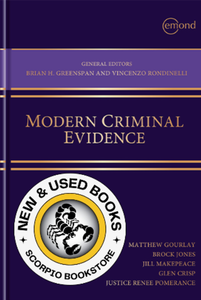 *PRE-ORDER, APPROX 2-3 BUSINESS DAYS* Modern Criminal Evidence by Matthew Gourlay 9781772556421 *93a