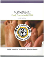 Partnerships Family Perspectives ECE233 by Lynn Wilson 9780176484415 (USED:GOOD; minor writings) *D21