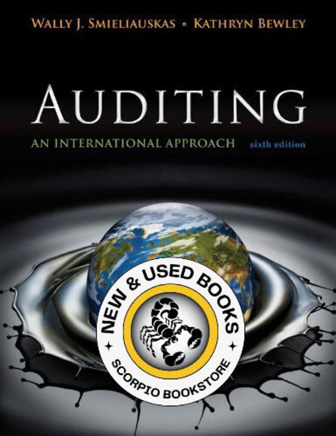 Auditing 6th Edition by Wally J. Smieliauskas 9780071051415 (USED:GOOD) *AVAILABLE FOR NEXT DAY PICK UP* *Z230 [ZZ]