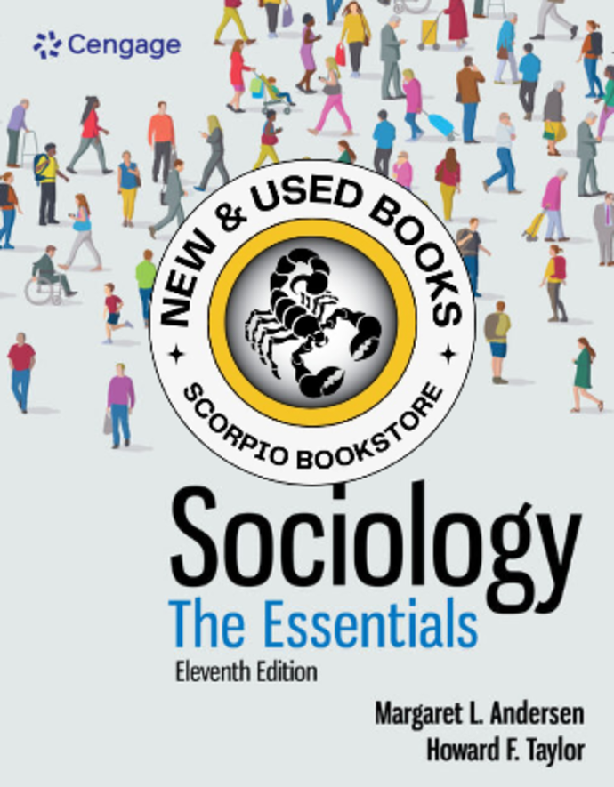 *PRE-ORDER, APPROX 4-6 BUSINESS DAYS* Sociology: The Essentials 11th Edition by Margaret L. Andersen 9798214147499