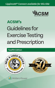 ACSM's Guidelines for Exercise Testing and Prescription 12th edition by Ozemek CEMAL 9781975219208 *fr1