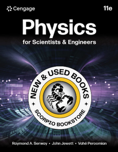 *PRE-ORDER, APPROX 4-6 BUSINESS DAYS* Physics for Scientists & Engineers 11th Edition by Raymond A. Serway 9798214193151