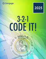 *PRE-ORDER, APPROX 4-6 BUSINESS DAYS* 3-2-1 Code It! 2025 Edition 13 Edition by Michelle A. Green 9798214113098 *FINAL SALE*
