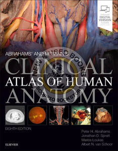 *PRE-ORDER, APPROX 2-3 BUSINESS DAYS* Abrahams' and McMinn's Clinical Atlas of Human Anatomy 8th Edition by Peter H. Abrahams 9780702073328