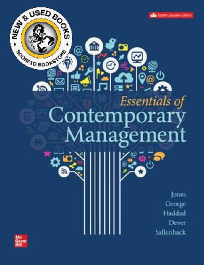 Essentials Of Contemporary Management 8th Edition by Jones 9781265685768 (USED:LIKENEW) *126d