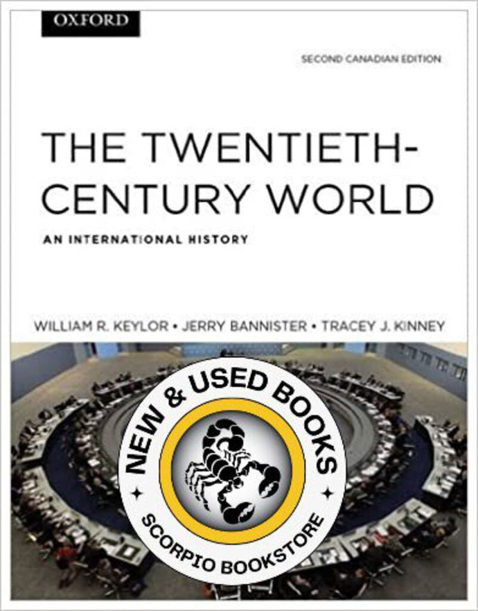 Twentieth Century World 2nd Canadian Edition by William R. Keylor 9780195429022 (USED:ACCEPTABLE; damage on front cover) *AVAILABLE FOR NEXT DAY PICK UP* *Z132 [ZZ]