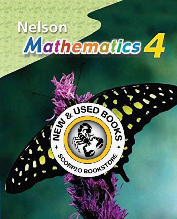 *PRE-ORDER, APPROX 7 BUSINESS DAYS* Nelson Mathematics - Ontario + Quebec (Grade 4) 9780176259693