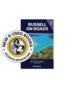 *PRE-ORDER, APPROX 4-6 BUSINESS DAYS* Russell on Roads 3rd Edition by W. D. Rusty Russell 9780779864539