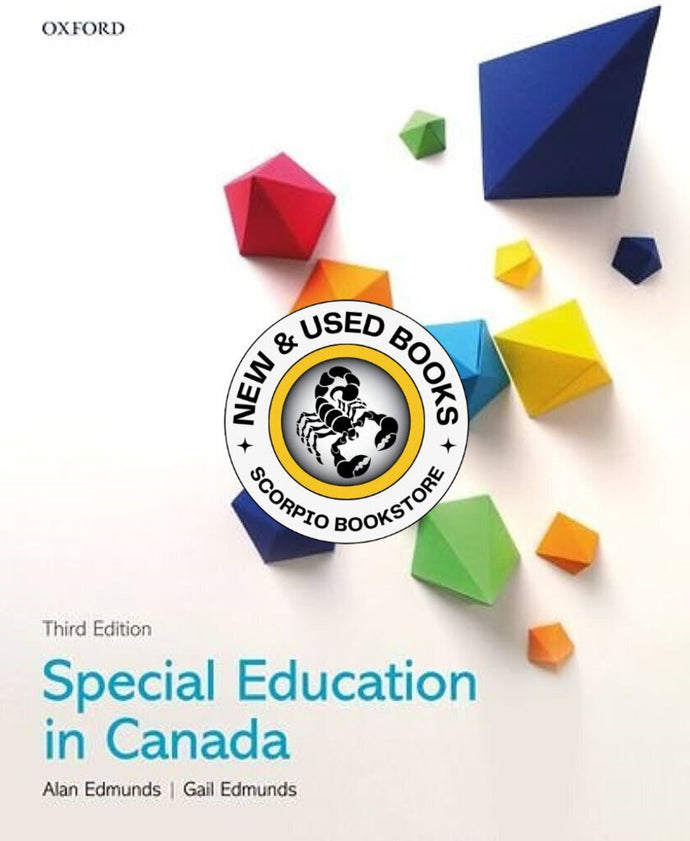 *PRE-ORDER, APPROX 3-5 BUSINESS DAYS* Special Education in Canada 3rd edition by Edmunds 9780199026654 *93d