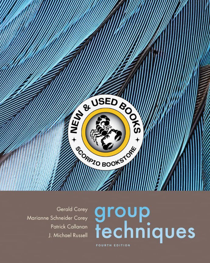 *PRE-ORDER, APPROX 4-6 BUSINESS DAYS* Group Techniques 4th Edition by Gerald Corey 9780534612696