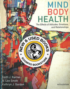 Mind Body Health 5th Edition by Keith J. Karren 9780321883452 (USED:VERYGOOD; minor highlights) *104c [ZZ]