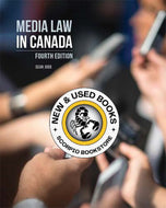*PRE-ORDER, APPROX 4-6 BUSINESS DAYS* Media Law in Canada 4th Edition Dean Jobb 9781774623411 *131d [ZZ]