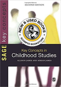 Key Concepts In Childhood Studies 2nd Edition by Allison James and Adrian L James 9781446201909 (USED:GOOD; highlights) *37d