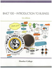 Load image into Gallery viewer, BMGT100 Intro to Business Book Only 9780176891954 (USED:VERYGOOD) *D10
