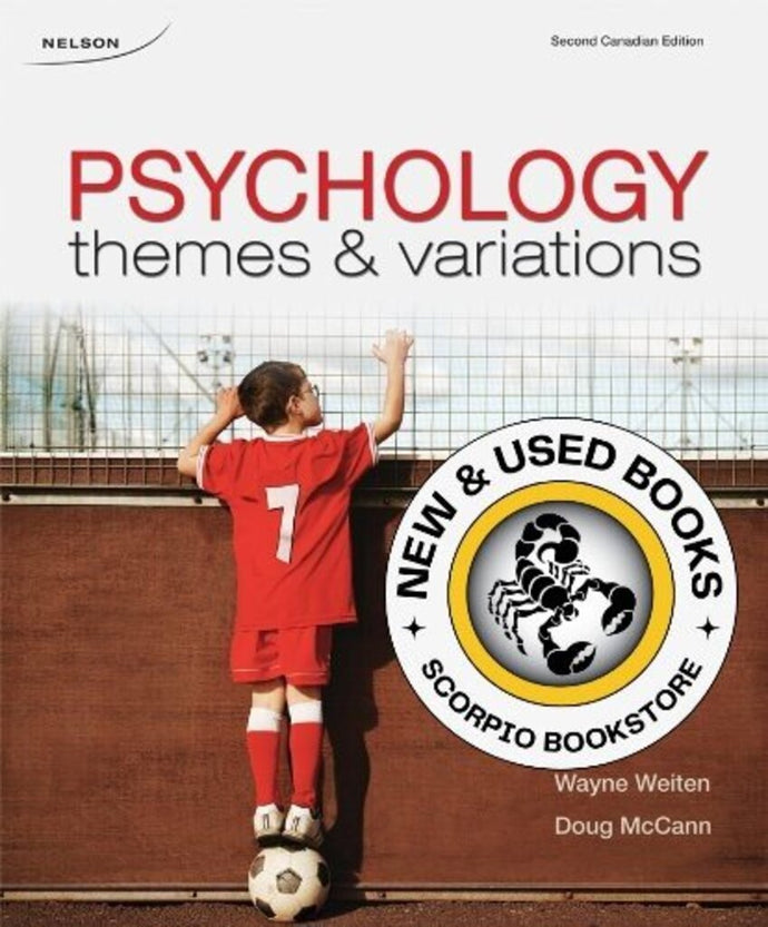 Study Guide for Psychology 2nd Edition by Wayne Weiten 9780176474027 (USED:VERYGOOD) *BC2