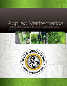 *PRE-ORDER, APPROX 4-6 BUSINESS DAYS* Applied Mathematics 7th Edition by Soo T. Tan 9780357670828