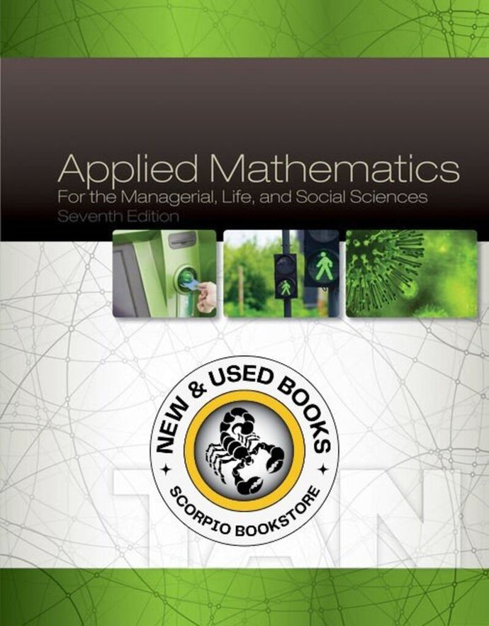 *PRE-ORDER, APPROX 4-6 BUSINESS DAYS* Applied Mathematics 7th Edition by Soo T. Tan 9780357670828