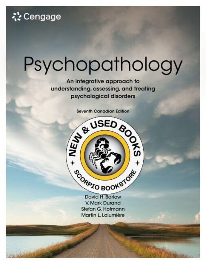 *PRE-ORDER, APPROX 4-6 BUSINESS DAYS* Psychopathology 7th Edition by David H. Barlow 9781774740323
