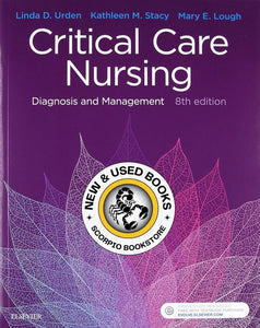 Critical Care Nursing 8th edition by Urden 9780323447522 (USED:LIKENEW) *AVAILABLE FOR NEXT DAY PICK UP* *wh5 [ZZ]