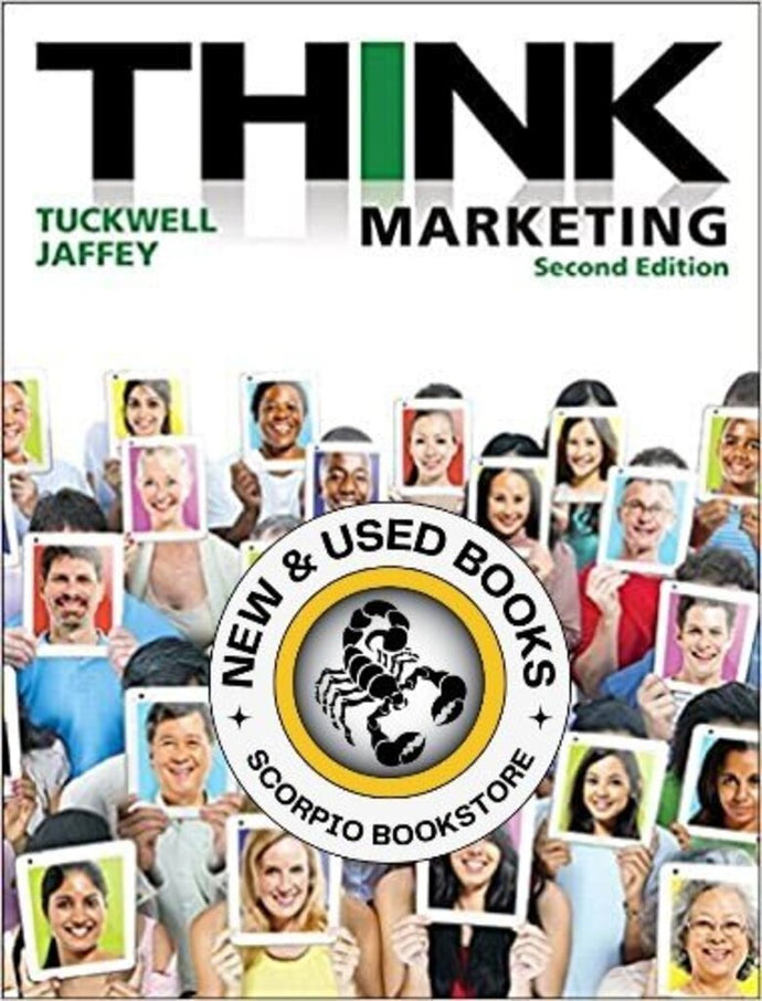 Think Marketing 2nd Edition by Keith John Tuckwell 9780133815726 (USED:GOOD; some wear) *AVAILABLE FOR NEXT DAY PICK UP* *wh5 [ZZ]