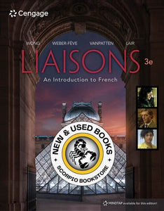 Liaisons: An Introduction to French 3rd edition + MindTap (4 terms) By Wynne Wong LOOSELEAF PKG 9780357096642 *18a *SAN