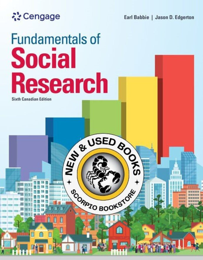 Fundamentals of Social Research 6th Edition by Earl Babbie 9781774741160 *28c
