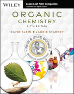 *PRE-ORDER, APPROX 7-10 BUSINESS DAYS* Organic Chemistry 5th Edition By Klein LOOSELEAF 9781394189373