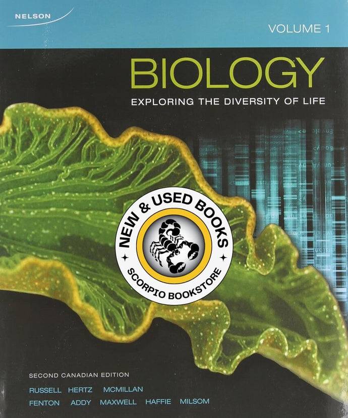 Biology 2nd Canadian Edition Volume 1 by Russell 9780176651312 (USED:GOOD) *AVAILABLE FOR NEXT DAY PICK UP* *Z135 [ZZ]