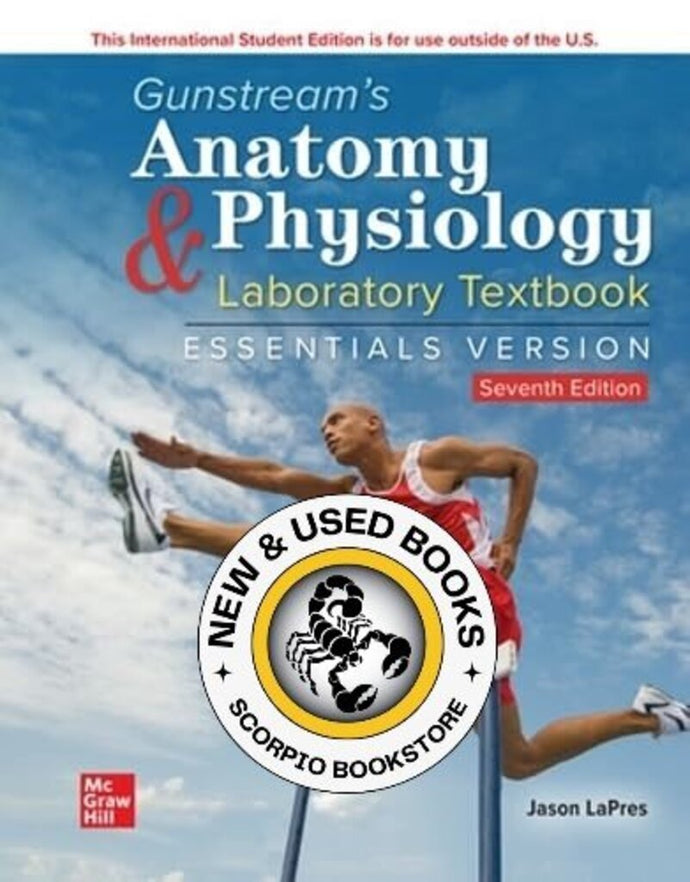 *PRE-ORDER, APPROX 7-10 BUSINESS DAYS* Anatomy & Physiology Laboratory Textbook Essentials Version 7th Edition by Jason H. LaPres 9781260570410