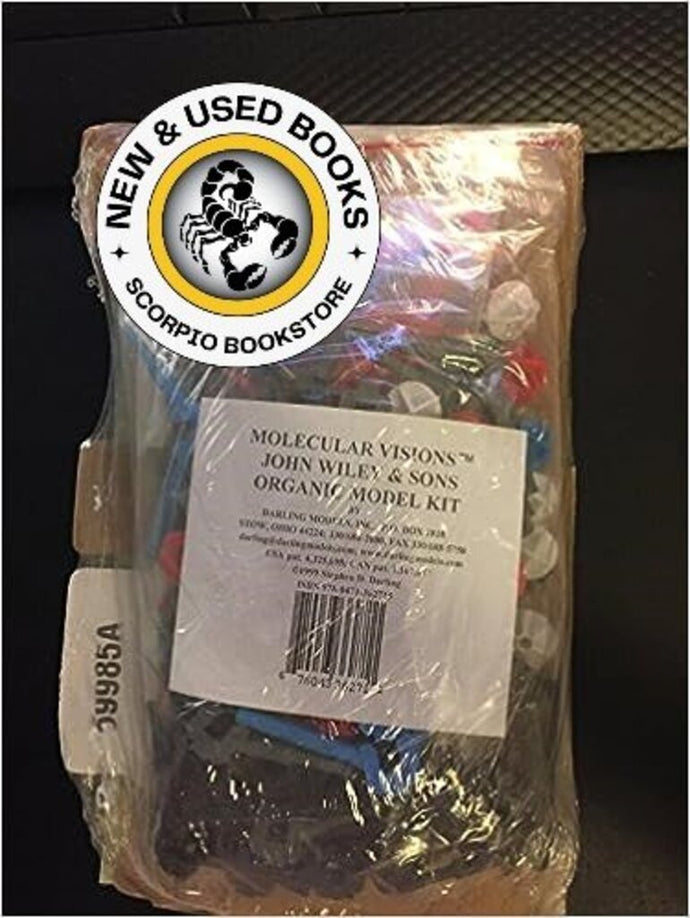 Molecular Visions Organic Model Kit with Molecular Modeling Handbook by T. W. Graham Solomans 9780471362715 *AVAILABLE FOR NEXT DAY PICK UP* *wh4 *SAN