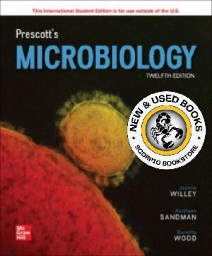 Prescott's Microbiology 12th Edition +Connect By Joanne Willey PKG 9781265501211 *122a *SAN