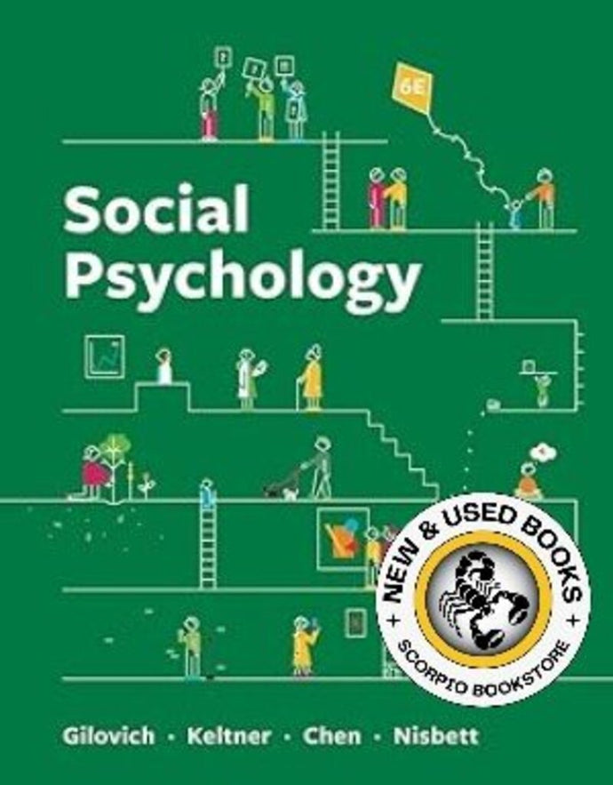 Social Psychology by Tom Gilovich 9781324045557 *38c *SAN [ZZ]