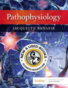 *PRE-ORDER, APPROX 2-3 BUSINESS DAYS* Pathophysiology 7th edition by Jacquelyn L. Banasik 9780323761550