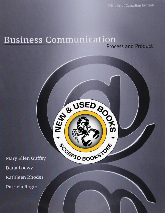 Business Communication Process & Product with Style Guide 5th Edition Guffey *AVAILABLE FOR NEXT DAY PICK UP* *Z225 *SAN