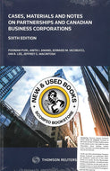 Cases Materials and Notes on Partnerships and Canadian Business Corporations 6th edition +Proview by Poonam Puri STUDENT EDITION 9780779873142 *FINAL SALE* *82d *SAN [ZZ]