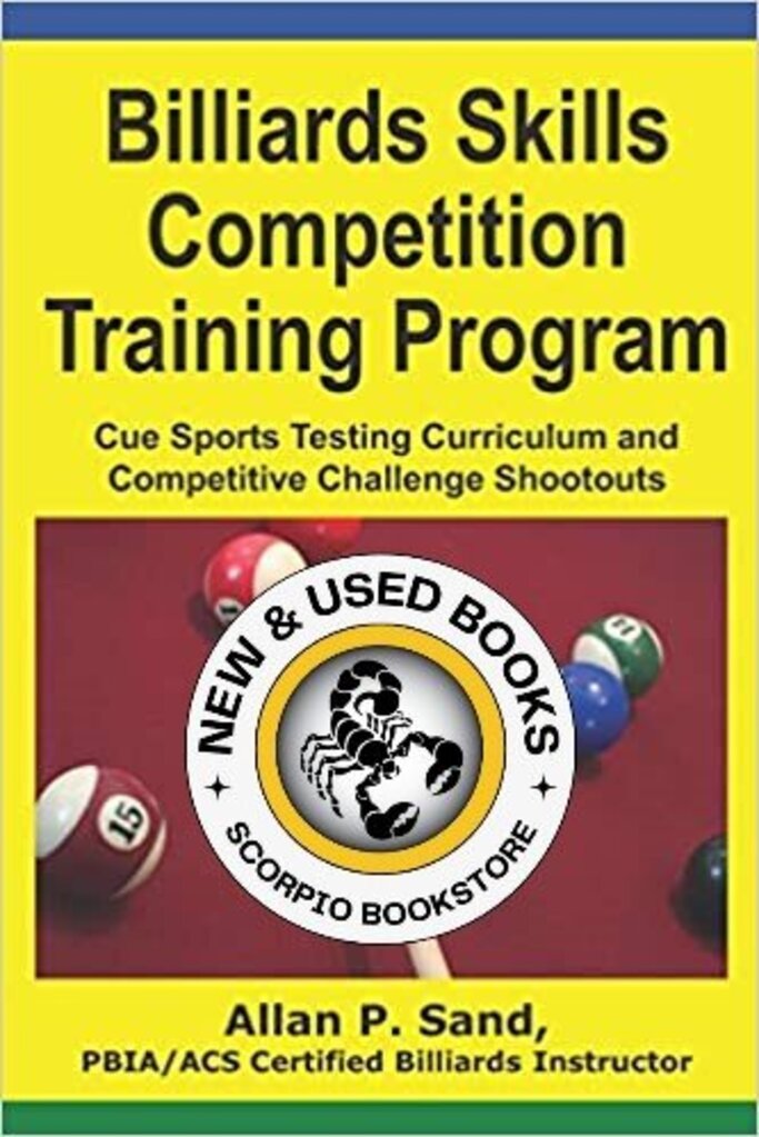 Billiards Skills Competition Training Program by Allan P. Sand 9781625052162 *AVAILABLE FOR NEXT DAY PICK UP* *Z220 *SAN [ZZ]