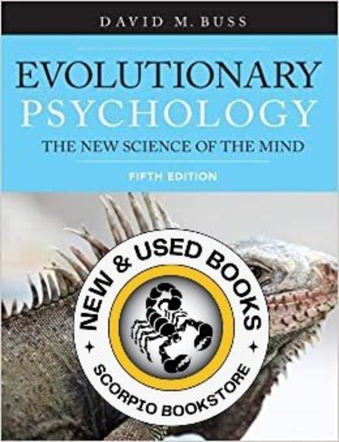 Evolutionary Psychology 5th Edition by David Buss 9780205992126 (USED:GOOD) *AVAILABLE FOR NEXT DAY PICK UP* *Z256 [ZZ]