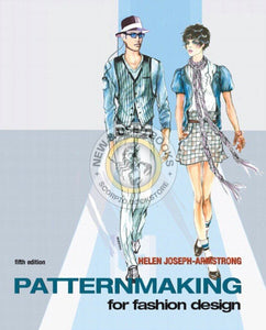 *PRE-ORDER, APPROX 4-6 BUSINESS DAYS* Patternmaking for Fashion Design 5th edition +DVD by Helen Joseph Armstrong 9780135018767