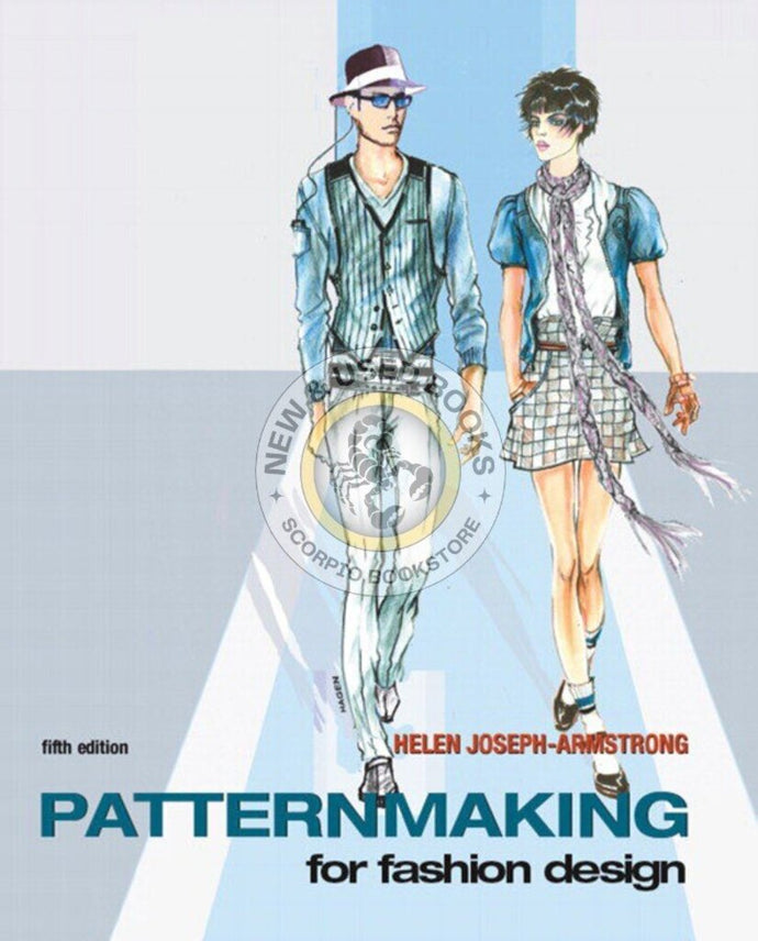 *PRE-ORDER, APPROX 4-6 BUSINESS DAYS* Patternmaking for Fashion Design 5th edition +DVD by Helen Joseph Armstrong 9780135018767