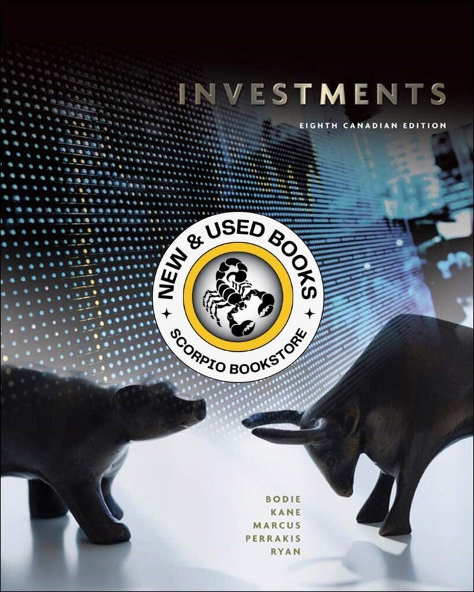 Investments 8th Canadian Edition by Bodie 9780071338875 *AVAILABLE FOR NEXT DAY PICK UP* *Z243 *SAN [ZZ]