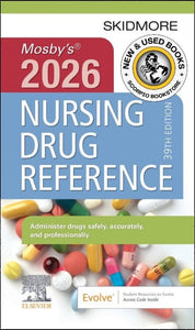 Mosby's 2026 Nursing Drug Reference 39th edition by Linda Skidmore-Roth 9780443282782 *fr1 [ZZ]