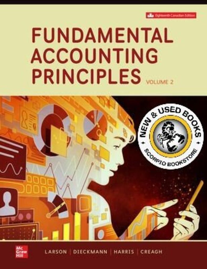 Fundamental Accounting Principles Volume 2 18th Edition By Kermit D. Larson 9781265704889 *125f