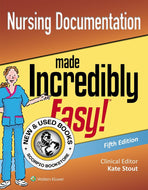 *PRE-ORDER APPROX 2-4 BUSINESS DAYS* Nursing Documentation Made Incredibly Easy! 5th Edition by LWW 9781496394736