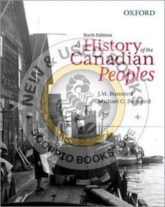 *PRE-ORDER, APPROX 3-5 BUSINESS DAYS* History of the Canadian Peoples 6th Edition by J. M. Bumsted 9780199035168