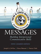 *PRE-ORDER, APPROX 4-6 BUSINESS DAYS* Messages Building Interpersonal Communication Skills 5th edition by Joseph A. DeVito 9780133081671 [ZZ]
