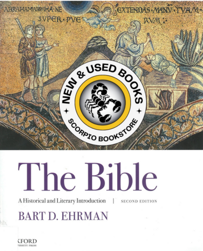 *PRE-ORDER, APPROX 3-5 BUSINESS DAYS* Bible A Historical and Literary Introduction 2nd Edition by Bart D. Ehrman 9780190621308