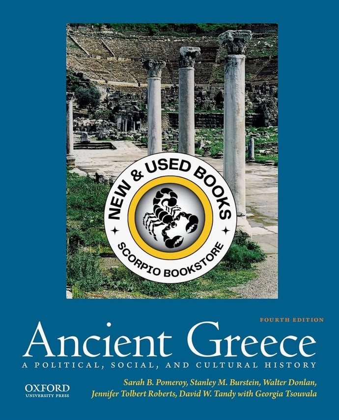 *PRE-ORDER, APPROX 3-5 BUSINESS DAYS* Ancient Greece 4th Edition by Sarah B. Pomeroy 9780190686918