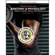 Principles of Anatomy and Physiology 16th edition +WileyPLUS Next Gen Card (MULTISEM) by Tortora LOOSELEAF PKG 9781119662730 *112f [ZZ]