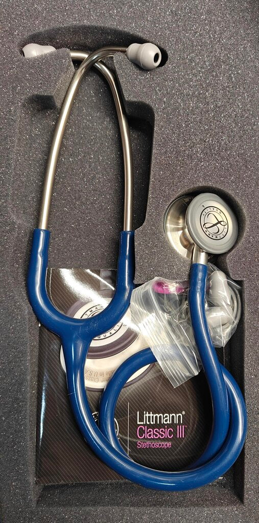 Littmann Classic III Stethoscope 3M (NAVY) 707387789633 *FINAL SALE*